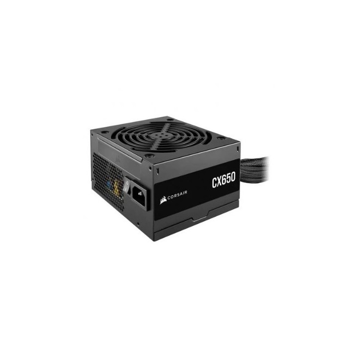 fuente atx 650w corsair cx650 bronce 80 plus bronze y ofrecen hasta 88 % de eficiencia
