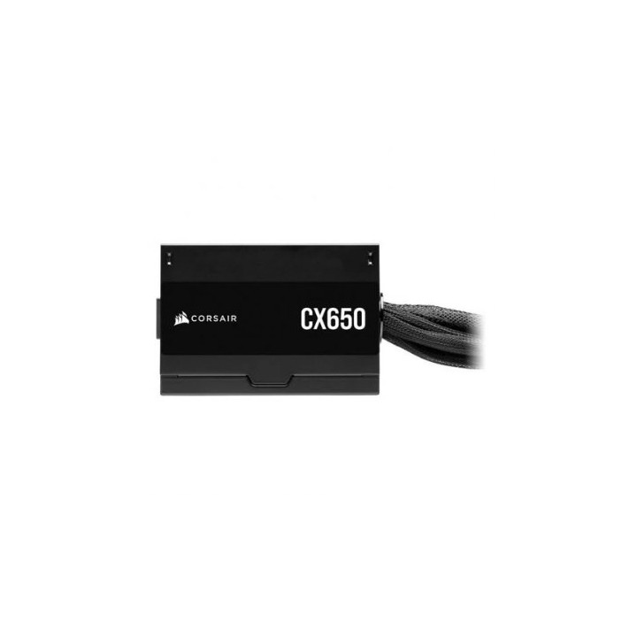 fuente atx 650w corsair cx650 bronce 80 plus bronze y ofrecen hasta 88 % de eficiencia