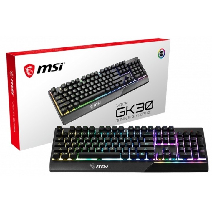 msi teclado gaming vigor gk30 espanol