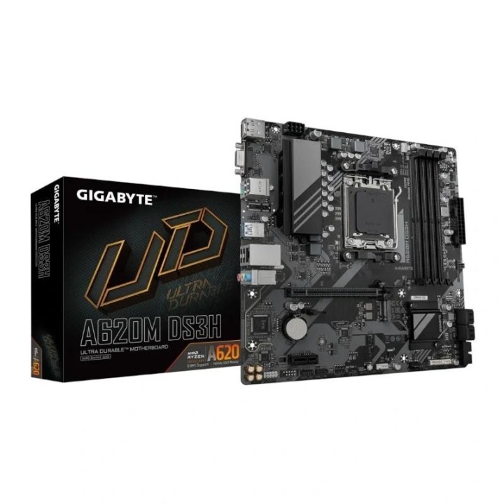 gigabyte placa base a620m ds3h matx am5