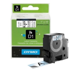 cinta dymo d1 24mm ng/tr 53710