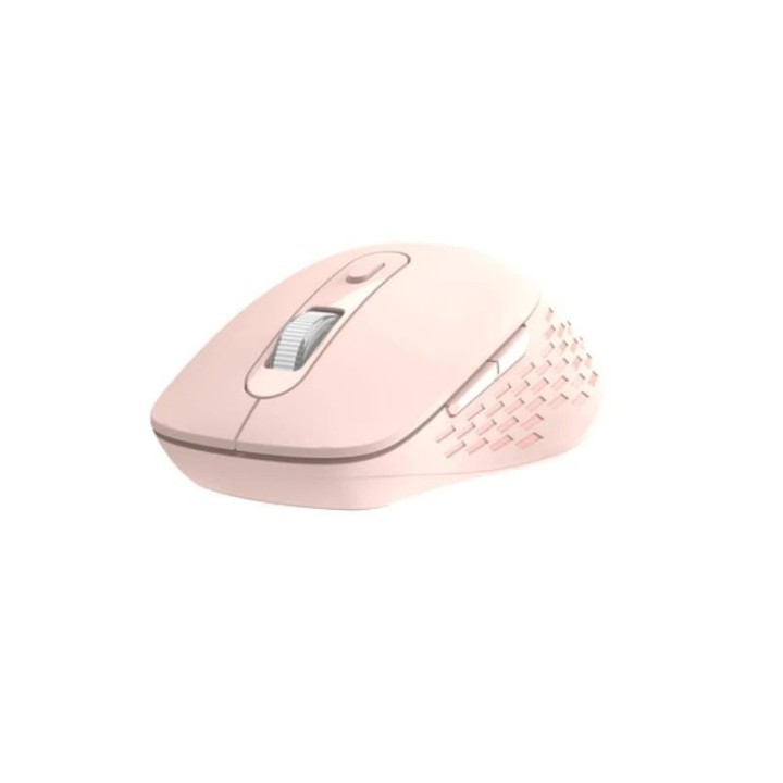 nilox raton dual wireless 1600dpi silen. rosa
