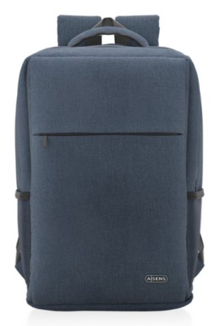 mochila aisens 17" azul