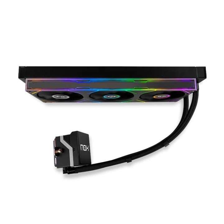 nox ventilador hummer m 360 lcd kit rl mag. argb n