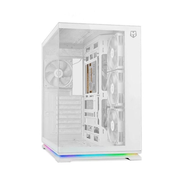 nox semitorre atx hummer galaxy argb blanca