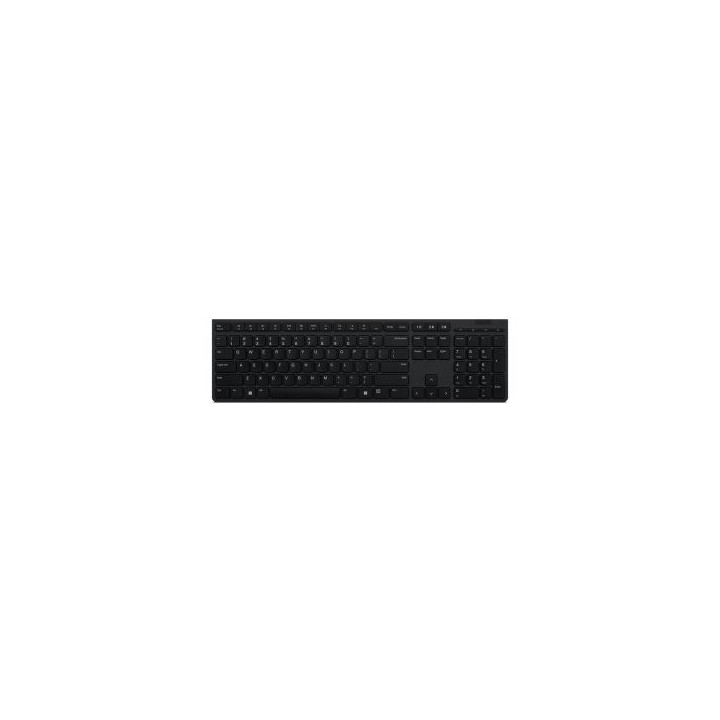 teclado lenovo wireless + bluetooth recargable  cambie sin problemas hasta 3 dispositivos a travÃ£Â©
