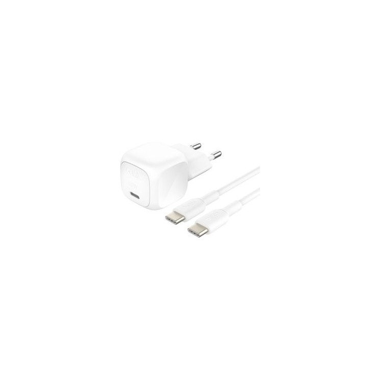 cargador usb belkin wca009kq1mwh b6 boost charge usb c 20w cable usb c incluido blanco