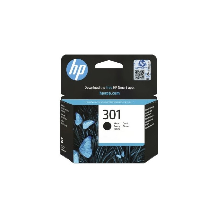 cartucho hp nao301 negro para deskjet 1050/2050/2050s  ch561ee