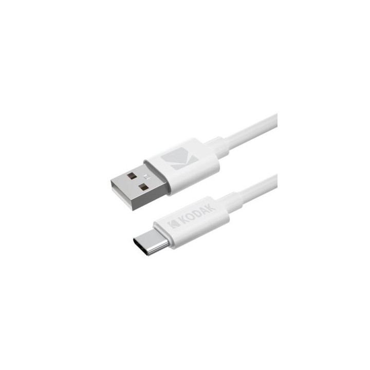 cable usb a a usb c 1m kodak 30425965 color blanco