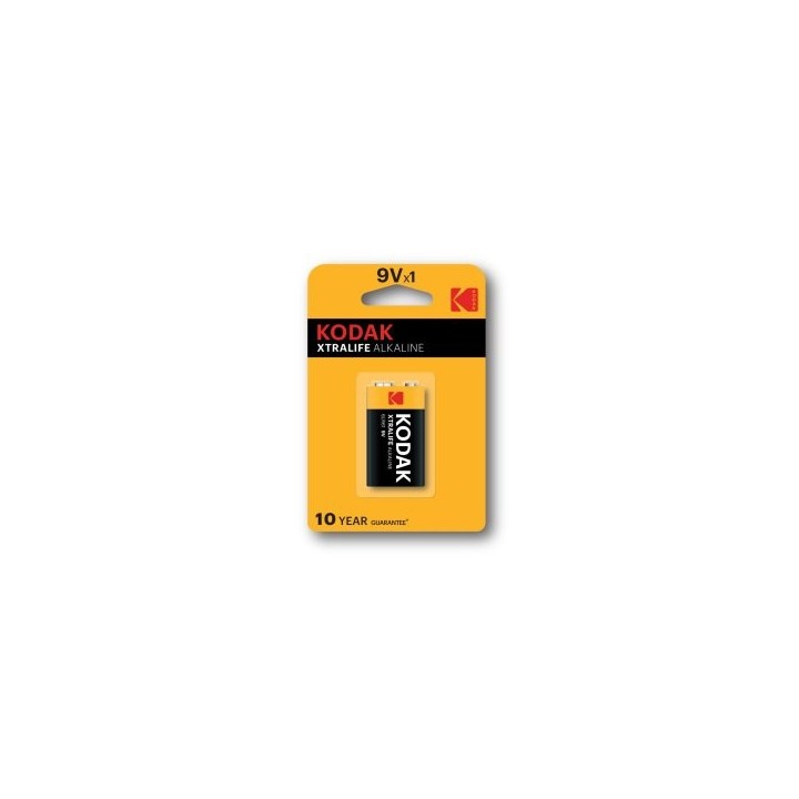 pilas lr61 kodak alcalina xtralife 9v 1 unidad  ecotasas incluidas