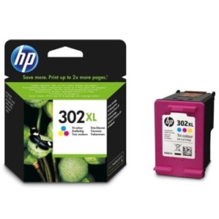 tinta hp f6u67ae nao 302xl tricolor c/m/y