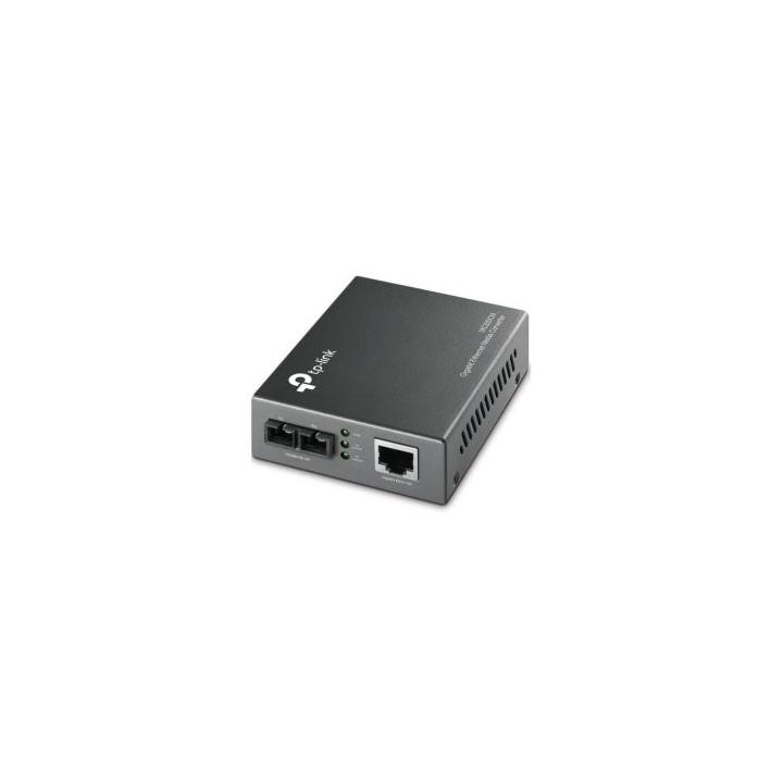 convertidor fibra tp link mc200cm rj45 giga a fibra multimodo sc 1000mb fullduplex hasta 550m montaj