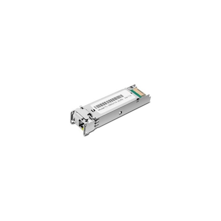 transceiver tp link sm321a 2 bidireccional wdm giga monomodo lc tx 1550nm/rx 1310nm hasta 2km