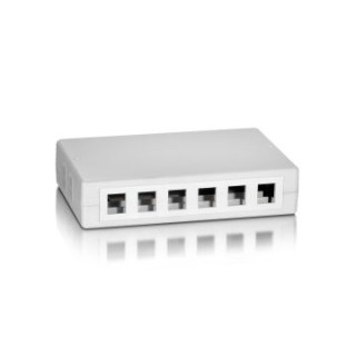 caja de superficie equip keystone para 12 rosetas 125460