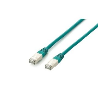 latiguillo apantallado platinium s/ftp categoria 6a libre halogenos 0,5m color verde