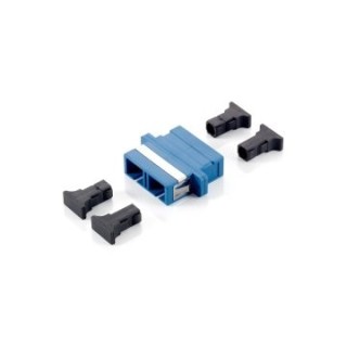 adaptador fibra optica sc duplex monomodo pack 12u