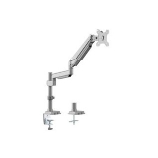 soporte de mesa equip 650112 para 1 pantalla 13" 27" de brazo hidraulico inclinable y giratorio 360a