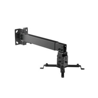 soporte de proyector equip inclinable para techo o pared 430 650mm hasta 20kgs color negro