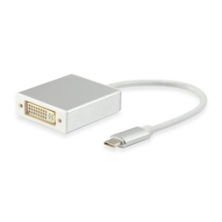 adaptador usb c equip 133453 a 1xdvi i hembra 0,15m