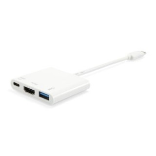 adaptador usb c equip 133461 a 1xhdmi hembra 1xusb c pd 60w 1xusb a