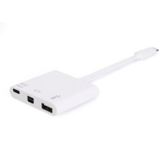 adaptador usb c equip 133463 a 1xmini displayport 1xusb a 3.0 1xusb c pd 60w