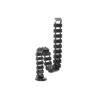 cubre cables mesa ergonomica equip negro