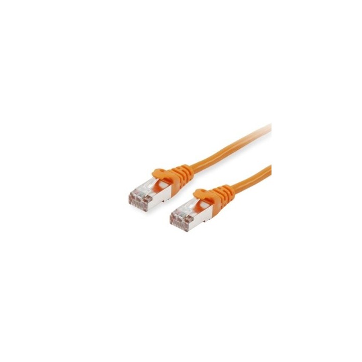 latiguillo apantallado cat.6a s/ftp lsoh 3m color naranja equip 606605