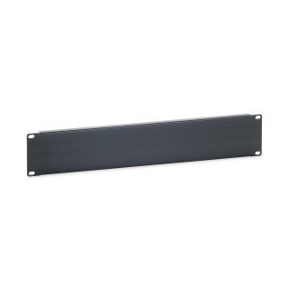 panel ciego 2u armario rack 19" color negro ral9005