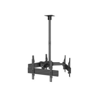 soporte de techo profesional equip 650371 para 3 pantallas 32" 65" inclinable max. 30kgs