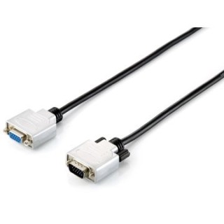 cable alargo svga equip 3coax macho   hembra 10m con ferritas carcasa metalica hq 118854