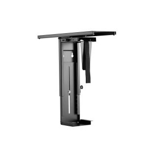 soporte cpu equip 650892 para instalacion bajo mesa giratorio 360aÂ§ acero color negro max. 10kgs