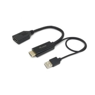 adaptador hdmi macho a display port hembra equip
