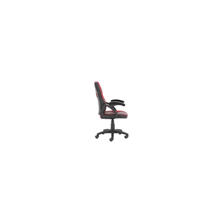 silla gamer junior conceptronic eyota06r color negro detalles en rojo recubrimiento pu de alta calid