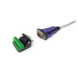 cable usb 2.0 a serie r422/485 equip 1.5m inc. bloque terminales db9 windows 7/8/10/11 linux mac os