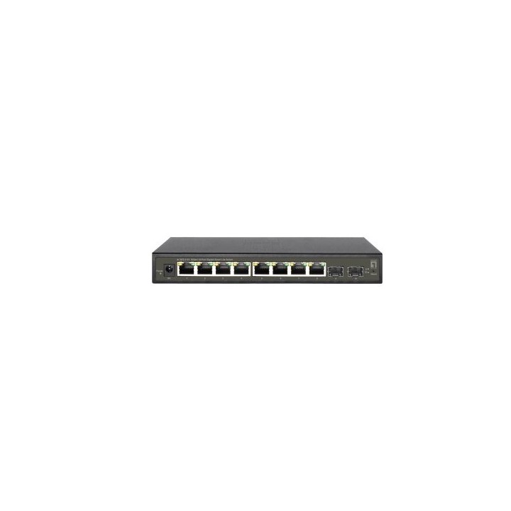 switch semigestionable level one hilbert 8p giga + 2p sfp giga carcasa metalica