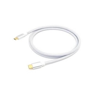 cable usb c a usb c 2m equip 128358 transferencia 10g 5a  100w  color blanco