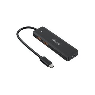 hub usb c equip life 128966 usb 3.2 10gps 2xusb c 2x usb a compatible thunderbolt 3/4