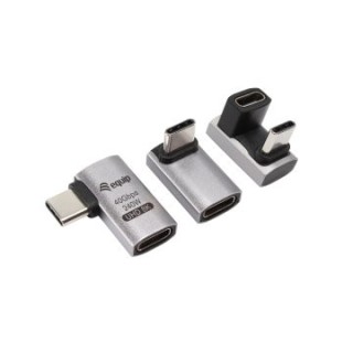 adaptador usb4 usb c equip 133478 macho hembra 40gpps 240w pack 3 uds