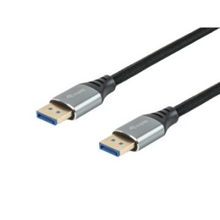 cable displayport a displayport premium 2,1 equip 119281 1m 16k 60hz 54gps aluminio