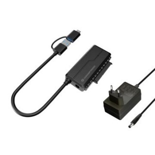 adaptador usb a a sata conceptronic inluye adaptador usb c y adaptador de corriente abby21b