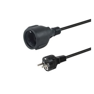 cable alimentacion shuko macho a schuko hembra cee 7/3 5m 112182