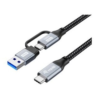 cable usb c a usb c 3m equip usb 3.2 gen 2x2 100w 20v 5a 20gbps 4k60h e mark adapt. usb a