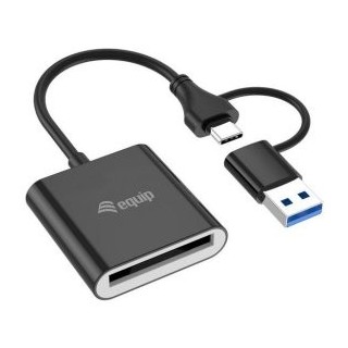 card reader externo equip usb 3.2 doble conexion usb a & usb c cf 10gbps