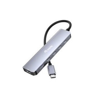 docking usb c 6 en 1 equip 133499 a 1xhdmi 4k 4xusb c 10gbps  1xusb c pd 100w