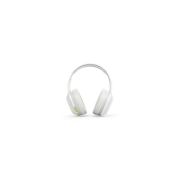 headset bluetooth hama spirit calypso 2 refuerzo de graves 60h microfono blanco