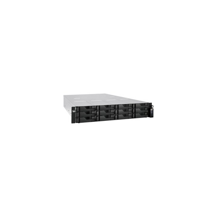 servidor nas asustor lockerstor as6512rd 12 bahias intel atom c3538 quad 2.1ghz 8gb ddr4 2x2.5gb 2x1