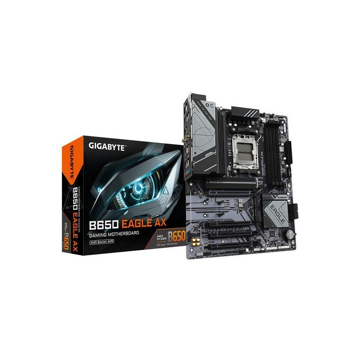 placa gigabyte b650 eagle ax amd am5 4ddr5 hdmi pcie3.0 4sata3 usb3.2 atx