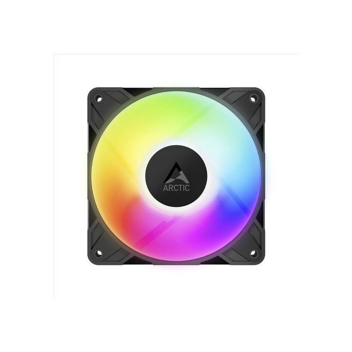 ventilador 12cm arctic p12 pro pwm negro a rgb