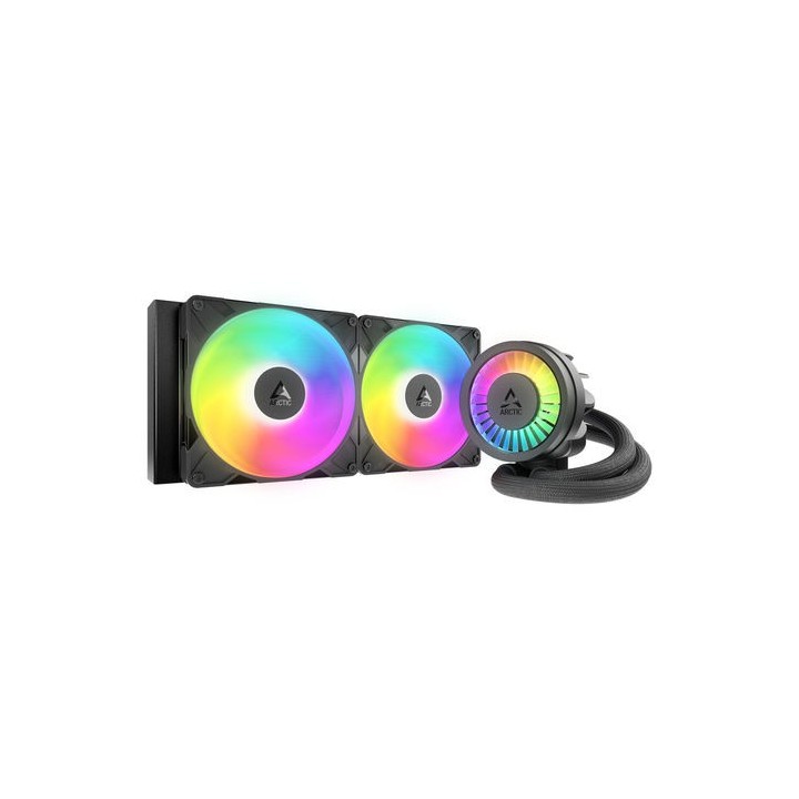 refrigeracion liquida cpu arctic freezer iii pro 280 a rgb negra
