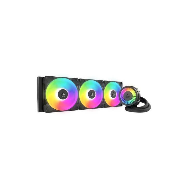 refrigeracion liquida cpu arctic freezer iii pro 420 a rgb negra